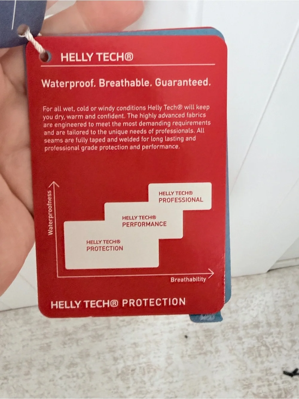 Helly Hansen sleek white